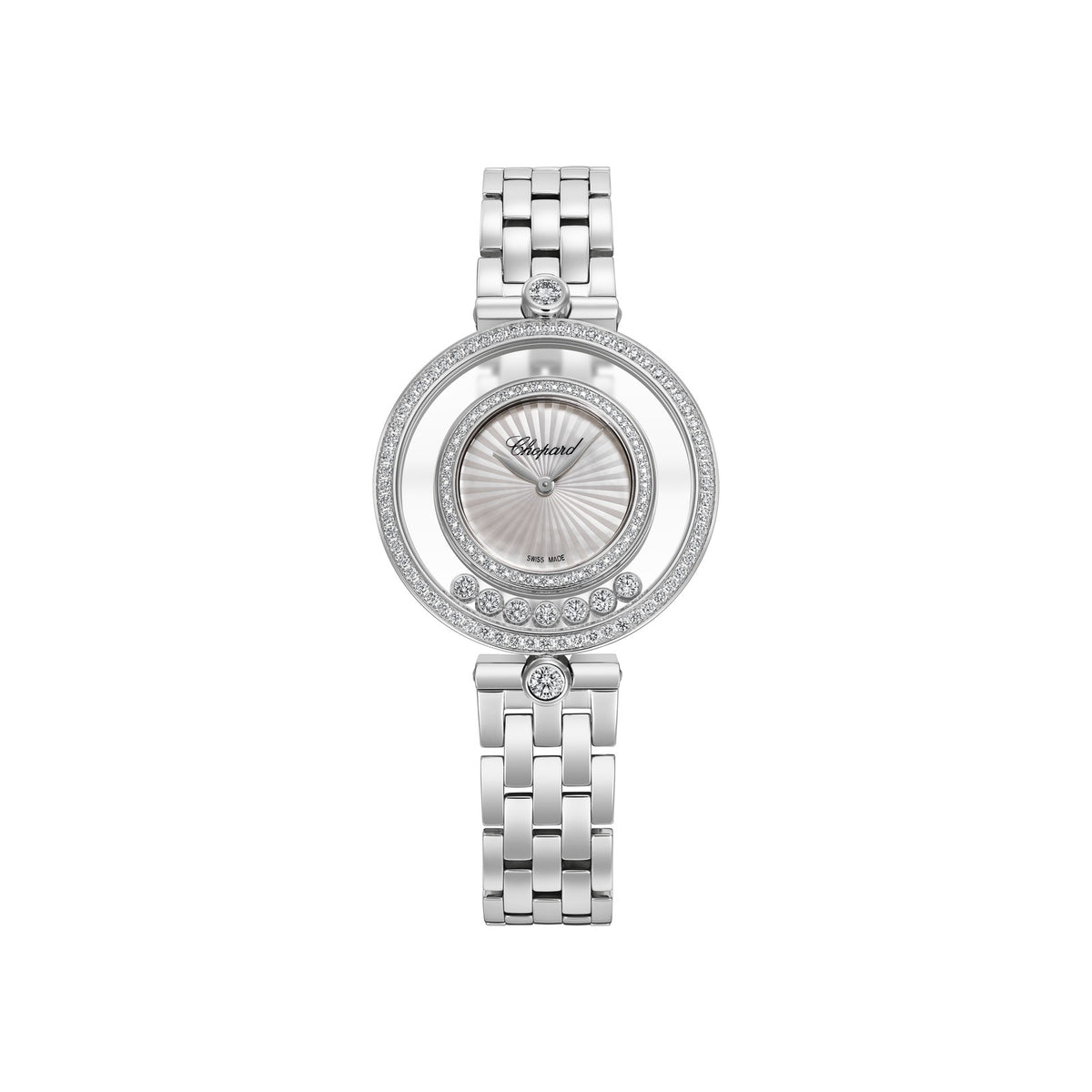 Chopard Happy Diamonds watch in 18k ethical white gold
