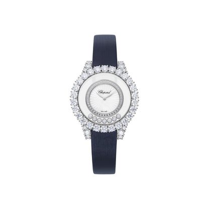 Chopard Happy Diamonds watch in 18k ethical white gold with diamonds