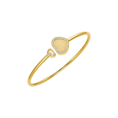 Chopard Happy Hearts bangle in 18k ethical yellow gold