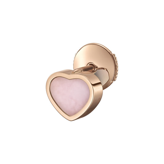 Chopard Happy Hearts earring in 18k ethical rose gold with opals