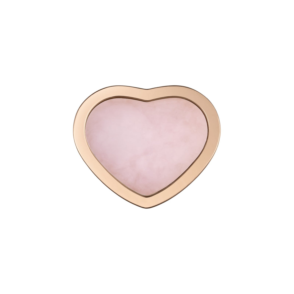 Chopard Happy Hearts earring in 18k ethical rose gold with opals view 3