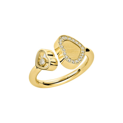 Chopard Happy Hearts ring in 18k ethical yellow gold