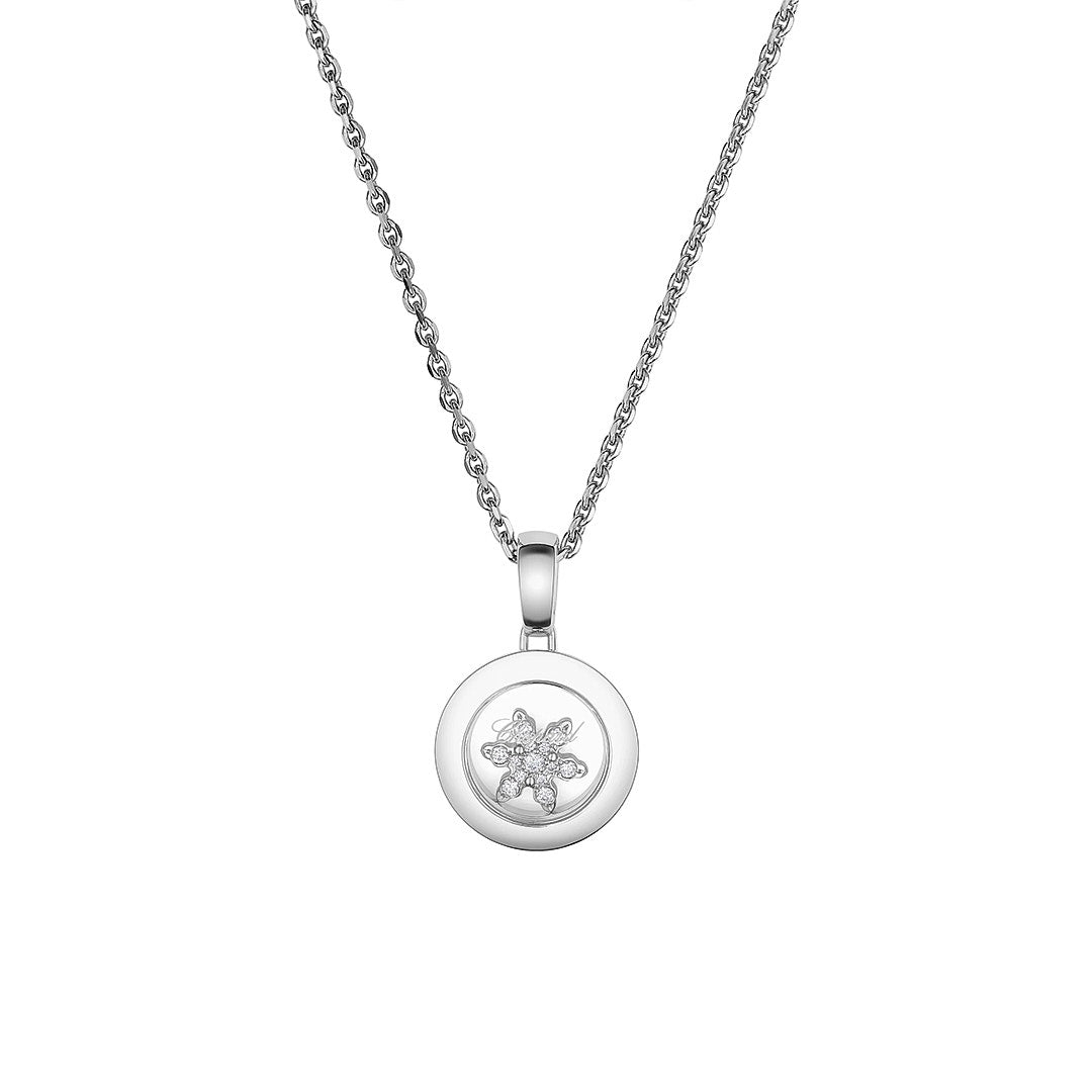 Chopard Happy Snowflakes Necklace 79A018-1401