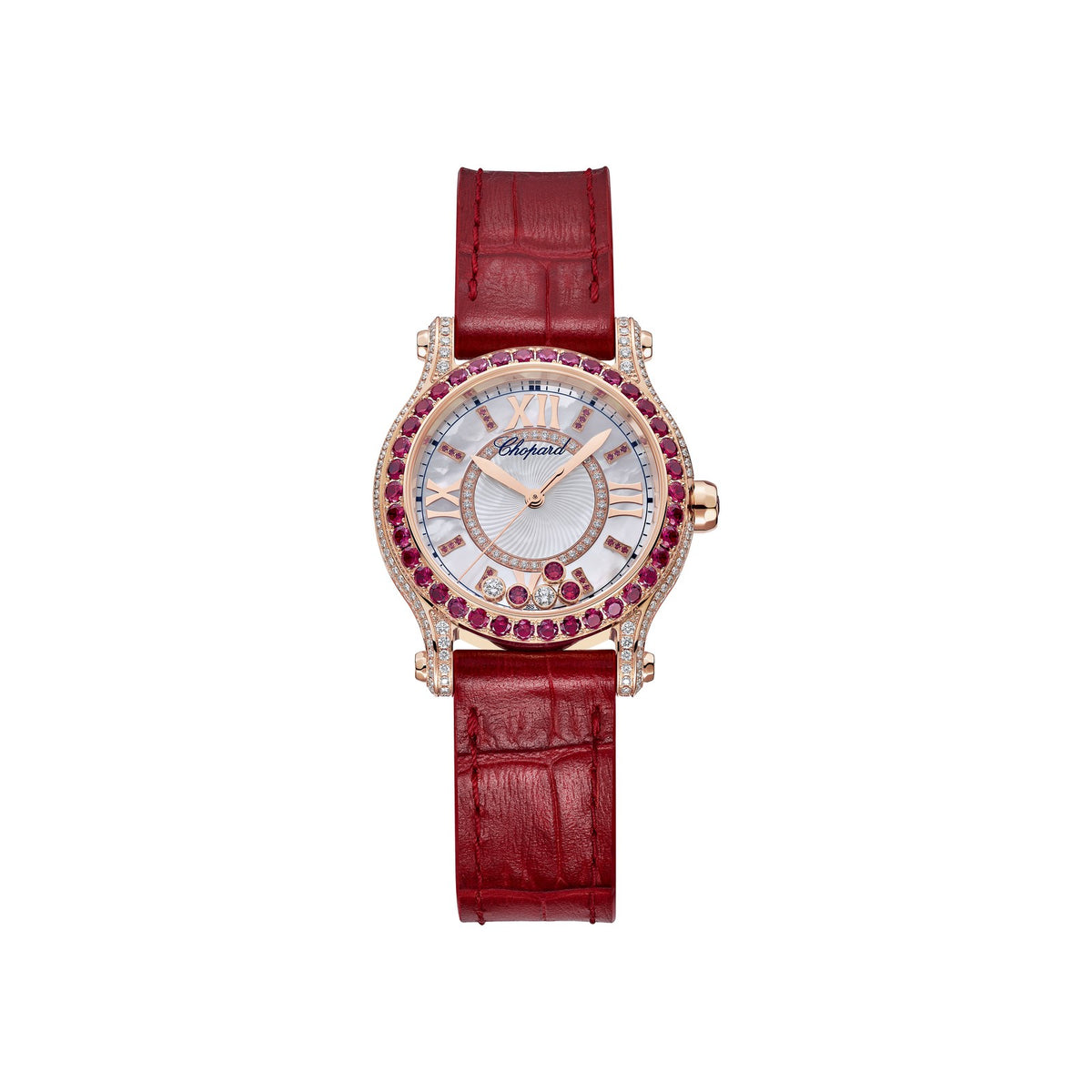 Chopard Happy Sport watch in 18k ethical rose gold