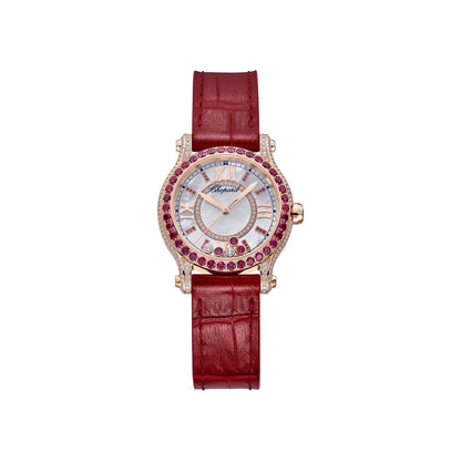 Chopard Happy Sport watch in 18k ethical rose gold