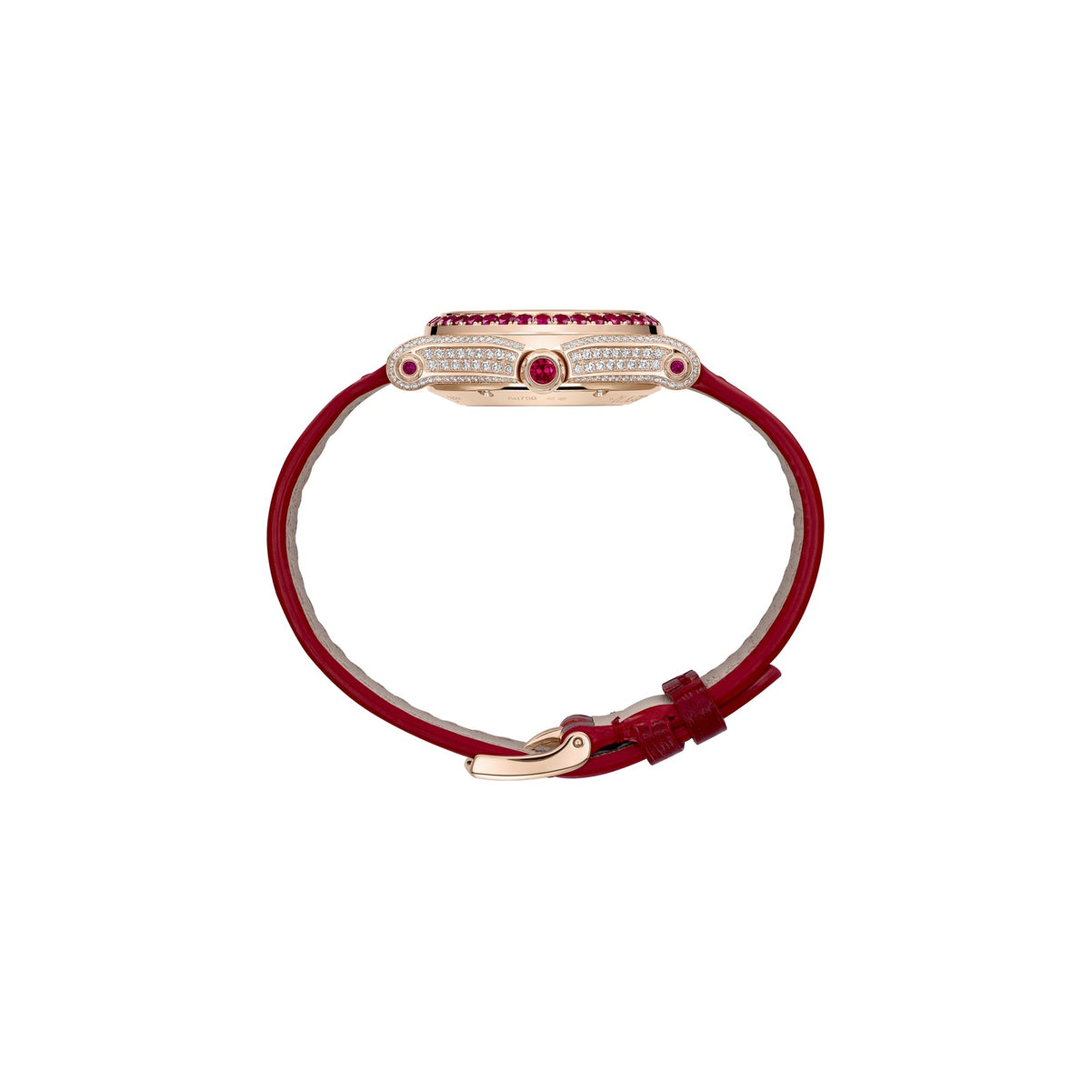 Chopard Happy Sport watch in 18k ethical rose gold, view 3