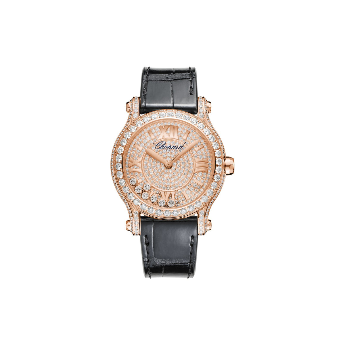 Chopard Happy Sport watch in 18k ethical rose gold
