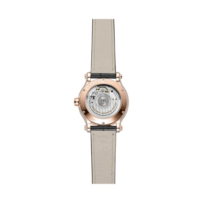 Chopard Happy Sport watch in 18k ethical rose gold, view 2