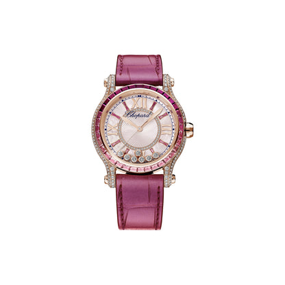 Chopard Happy Sport watch in 18k ethical rose gold