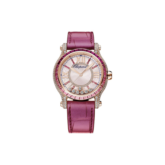 Chopard Happy Sport watch in 18k ethical rose gold