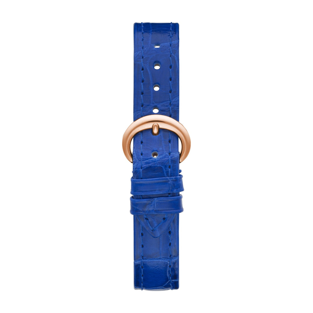 Chopard Happy Sport watch in 18k ethical rose gold with moving diamonds and sapphires, view 4