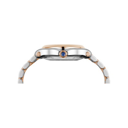 Chopard Happy Sport watch in 18k ethical rose gold and stainless steel, view 3
