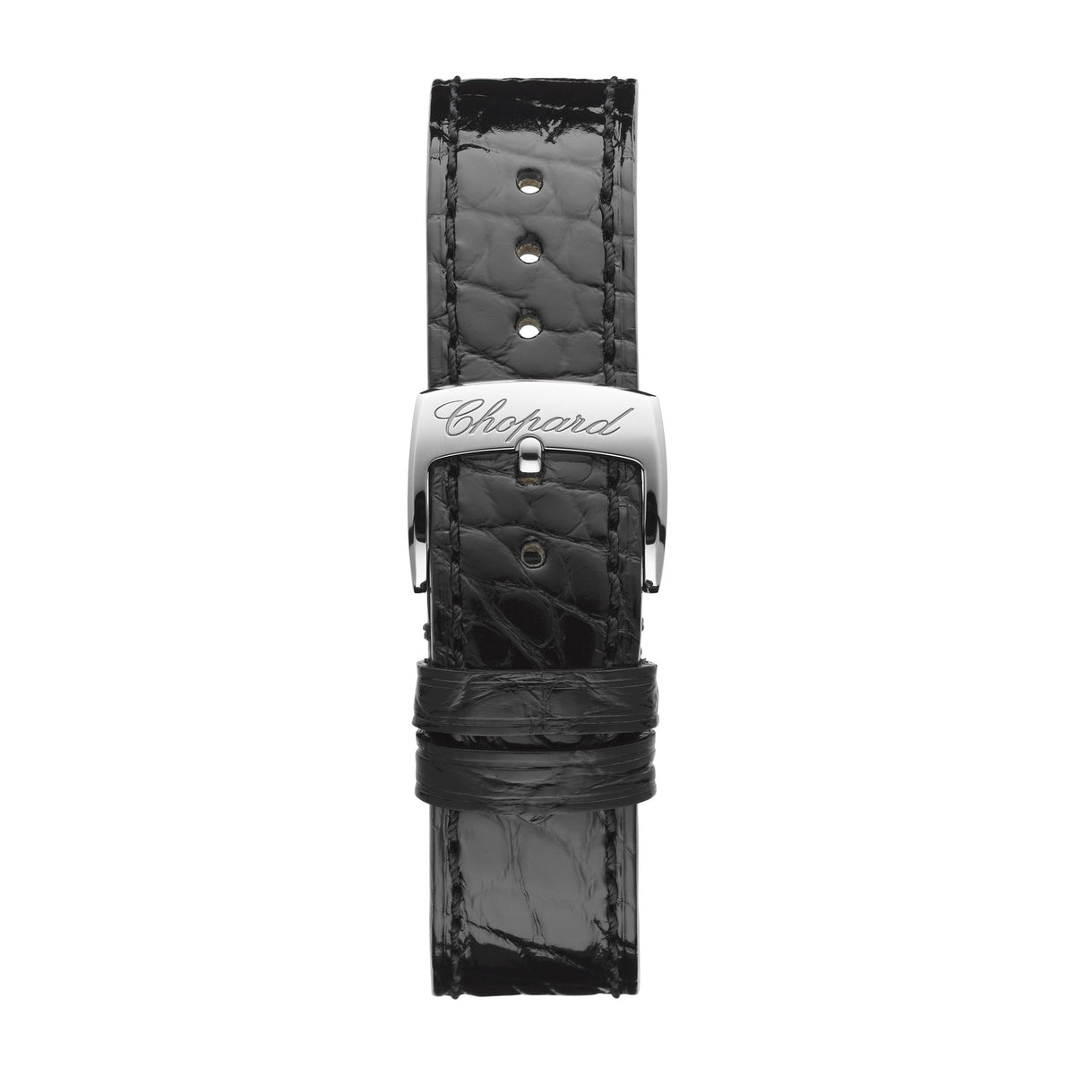Chopard Happy Sport watch in 18k ethical rose gold and stainless steel, view 4