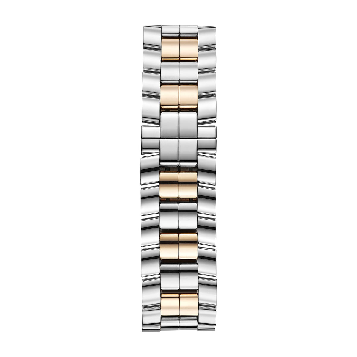 Chopard Happy Sport watch in 18k ethical rose gold and stainless steel with moving diamonds and sapphires, view 4