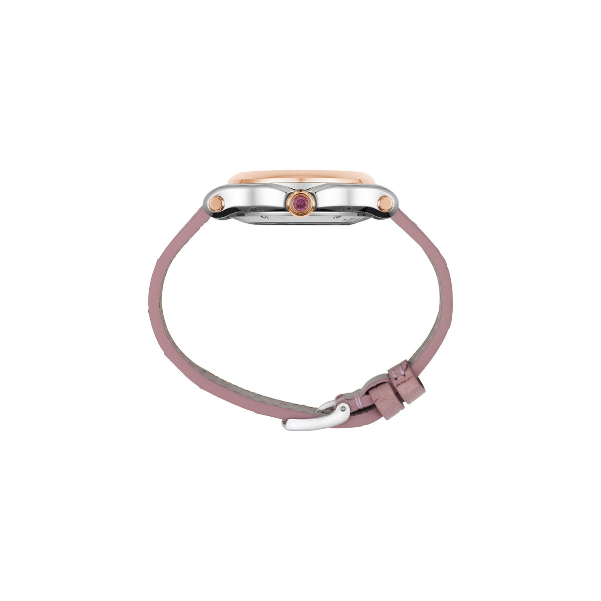 Chopard Happy Sport watch in 18k ethical rose gold and stainless steel, view 3