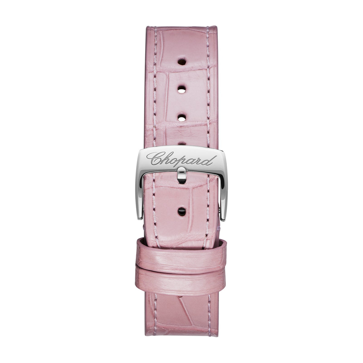 Chopard Happy Sport watch in 18k ethical rose gold and stainless steel, view 4