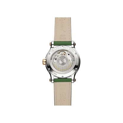Chopard Happy Sport watch in 18k ethical rose gold and stainless steel, view 2