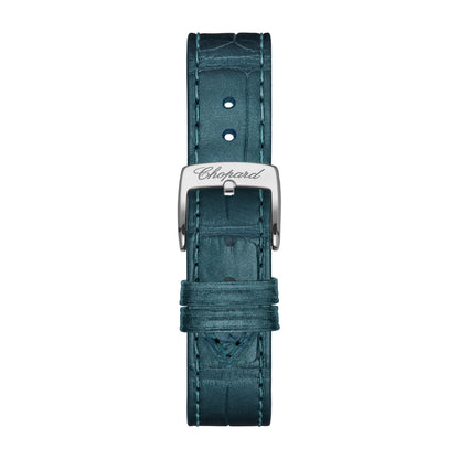 Chopard Happy Sport watch in 18k ethical rose gold and stainless steel, view 4
