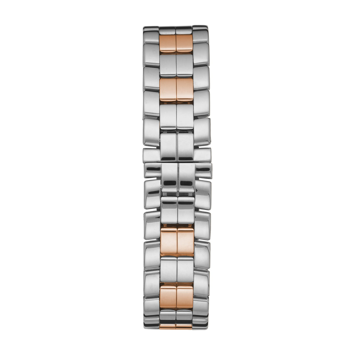Chopard Happy Sport watch in 18k ethical rose gold and stainless steel with moving diamonds and sapphires, view 4