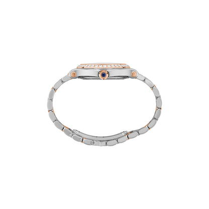 Chopard Happy Sport watch in 18k ethical rose gold and stainless steel, view 3
