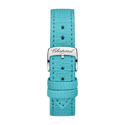 Chopard Happy Sport watch in 18k ethical rose gold and stainless steel with diamonds, view 4