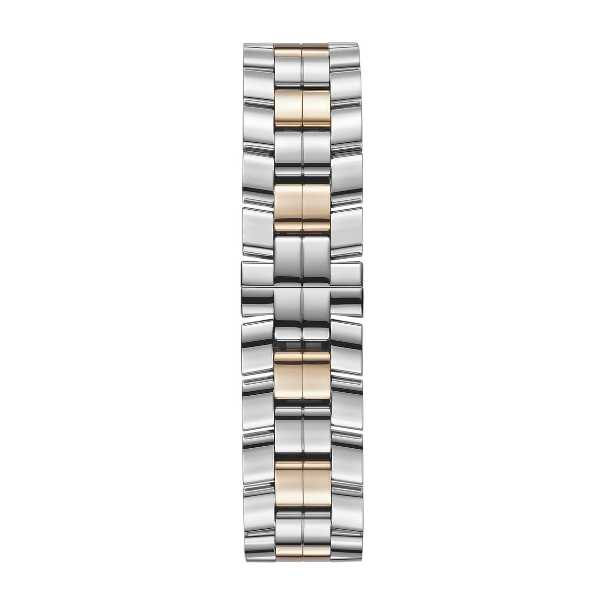 Chopard Happy Sport watch in 18k ethical rose gold and stainless steel with moving diamonds and sapphires, view 4