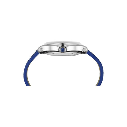 Chopard Happy Sport watch in stainless steel with moving diamonds and sapphires, view 3