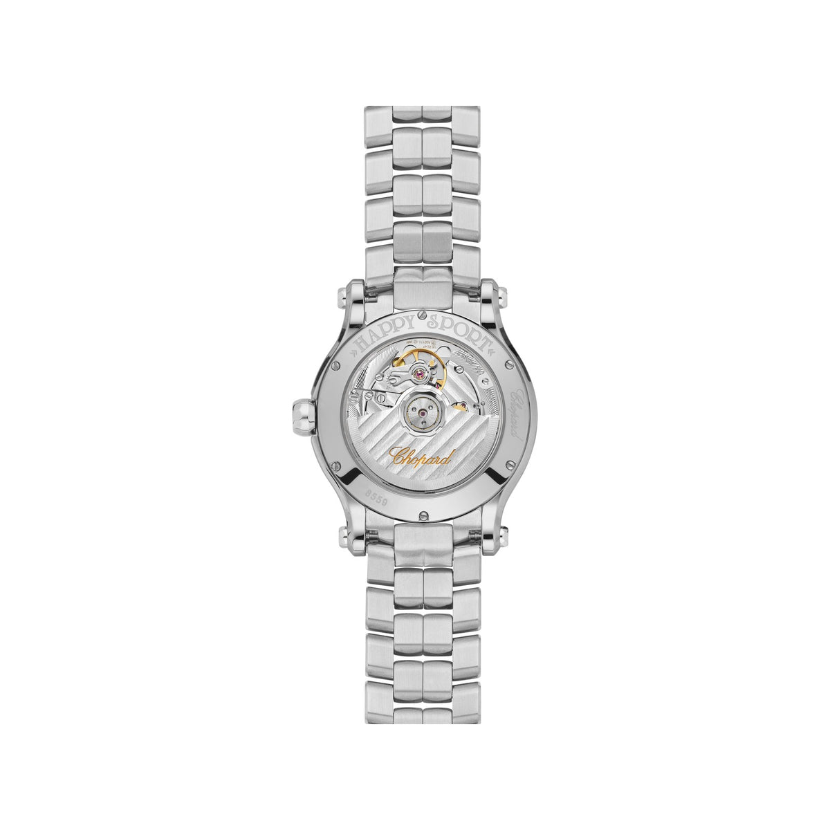 Chopard Happy Sport watch in stainless steel, view 2