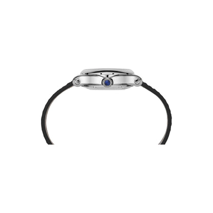 Chopard Happy Sport watch in stainless steel with moving diamonds and sapphires, view 3