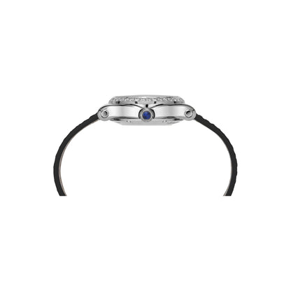 Chopard Happy Sport watch in stainless steel with moving diamonds and sapphires, view 3