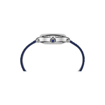Chopard Happy Sport watch in stainless steel with moving diamonds and sapphires, view 3