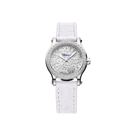 Chopard Happy Sport watch in stainless steel