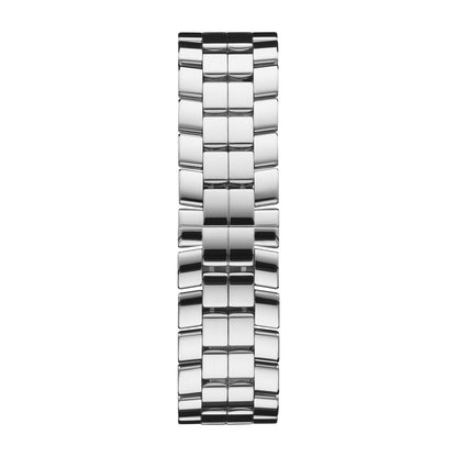 Chopard Happy Sport watch in stainless steel with moving diamonds and tsavorites, view 4