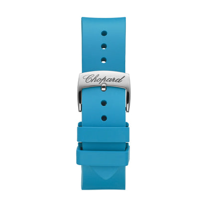 Chopard Happy Sport watch in stainless steel with diamonds, view 4
