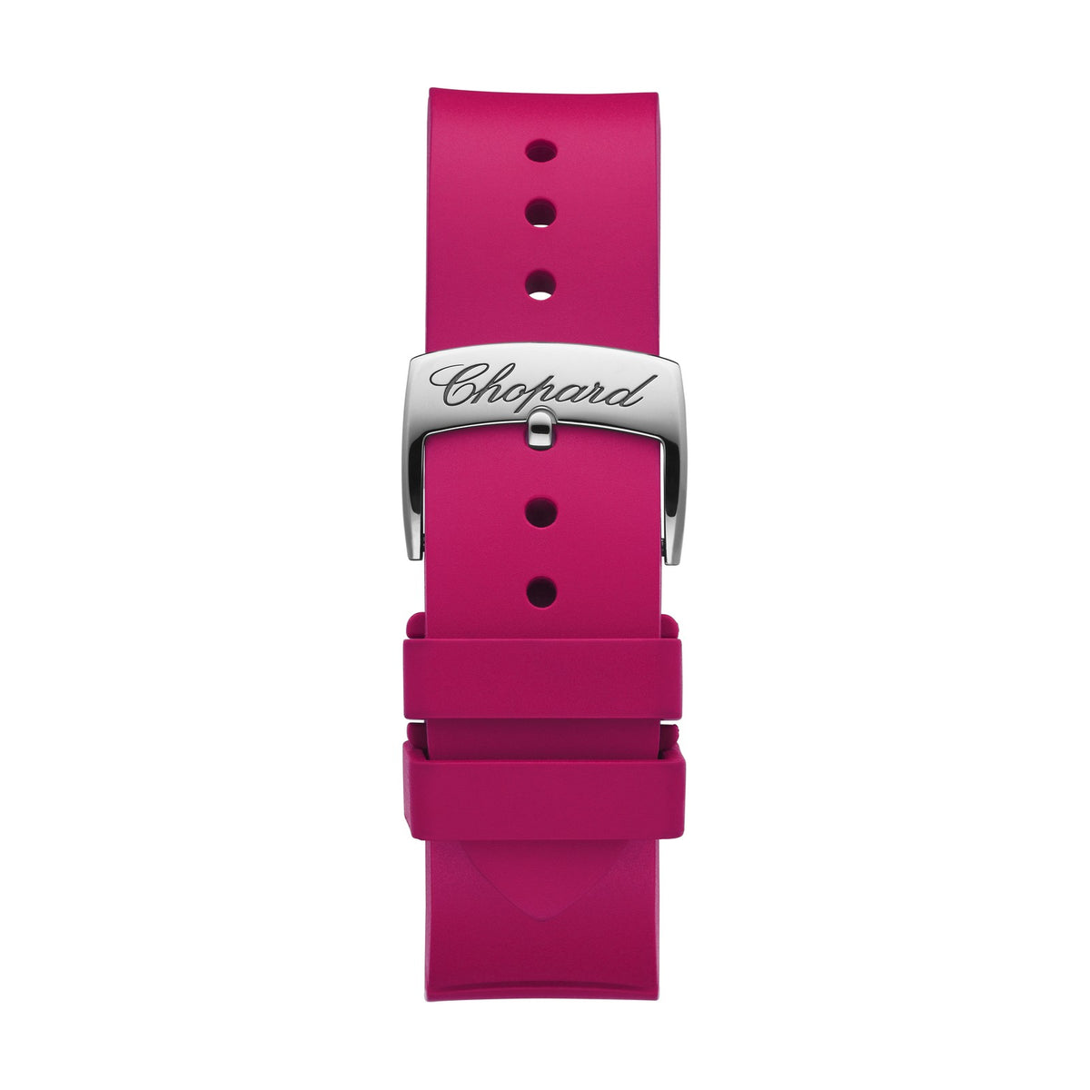 Chopard Happy Sport watch in stainless steel with diamonds, view 4