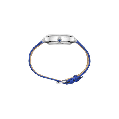 Chopard Happy Sport watch in stainless steel with moving diamonds and sapphires, view 3