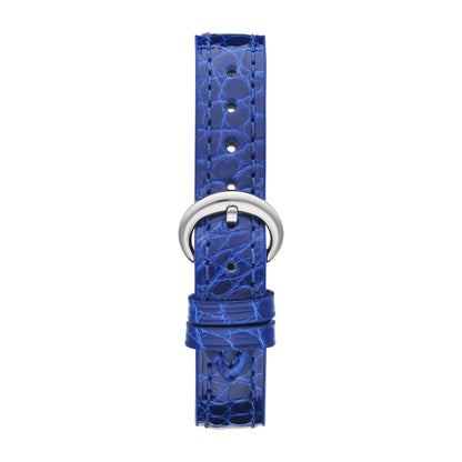 Chopard Happy Sport watch in stainless steel with moving diamonds and sapphires, view 4