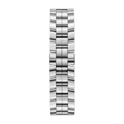 Chopard Happy Sport watch in stainless steel with moving diamonds and sapphires, view 4