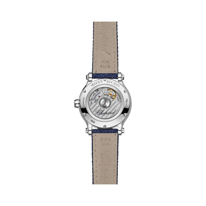 Chopard Happy Sport watch in stainless steel with mother of pearl, view 2