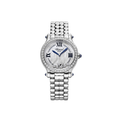 Chopard Happy Sport watch in stainless steel