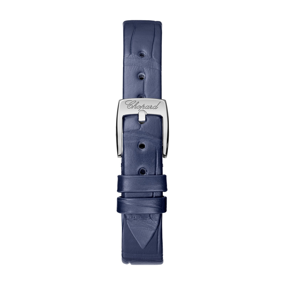 Chopard Happy Sport watch in stainless steel with moving diamonds and sapphires, view 4