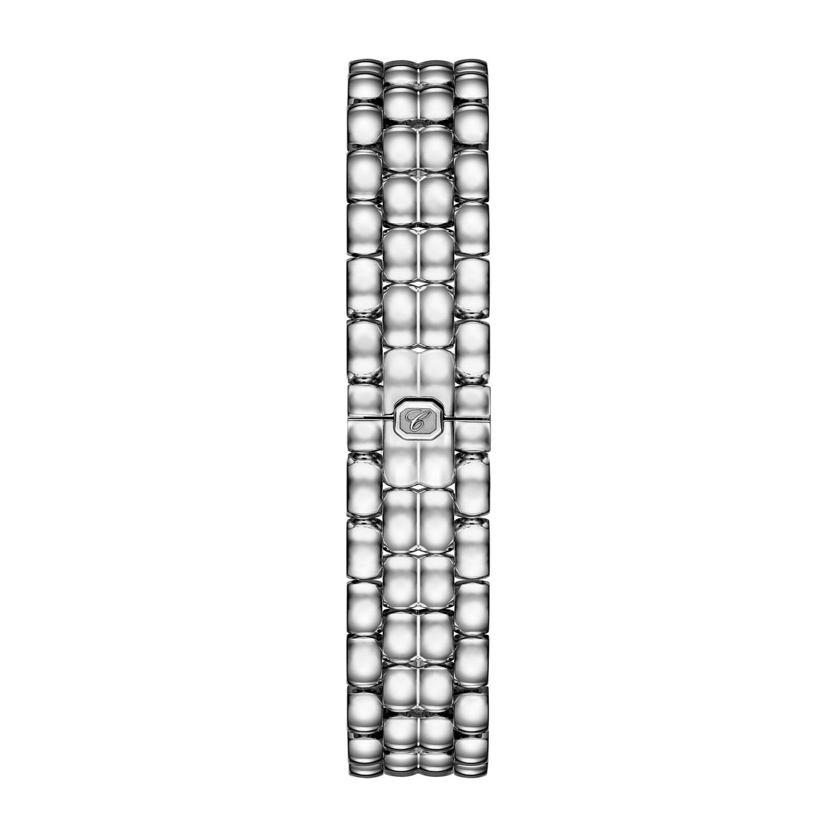 Chopard Happy Sport watch in stainless steel with diamonds, view 4