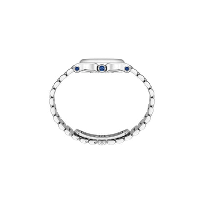 Chopard Happy Sport watch in stainless steel with diamonds, view 3