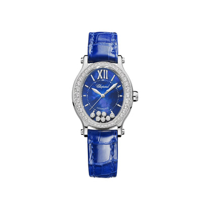 Chopard Happy Sport watch in 18k ethical white gold