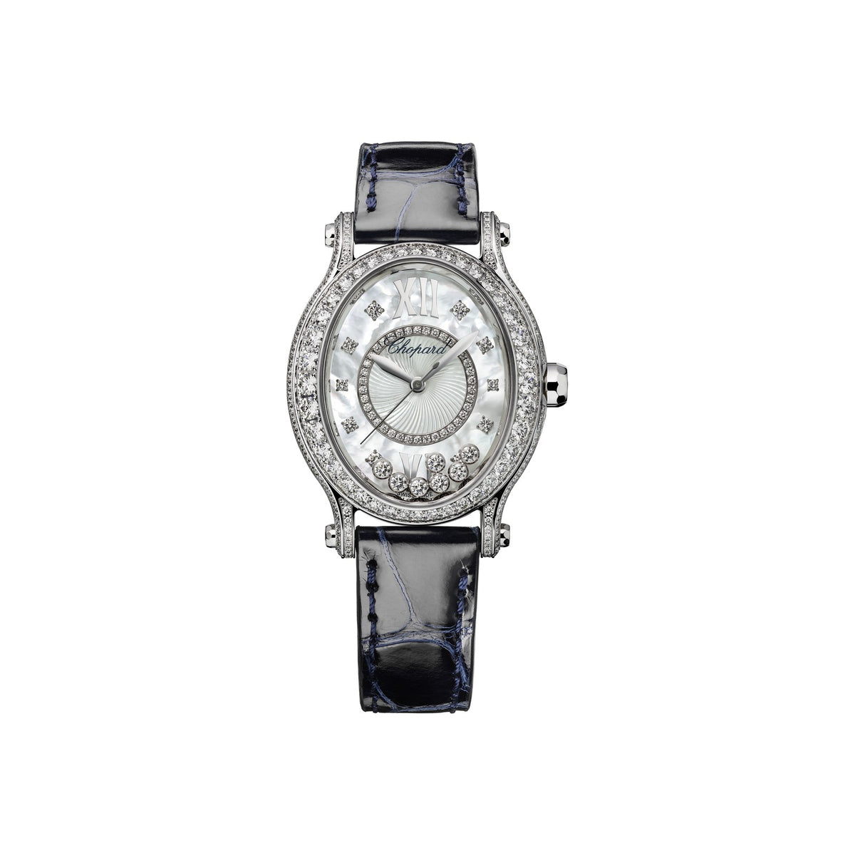 Chopard Happy Sport watch in 18k ethical white gold