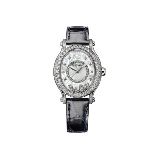 Chopard Happy Sport watch in 18k ethical white gold