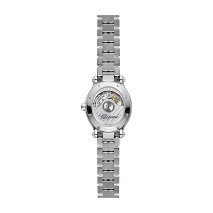 Chopard Happy Sport watch in 18k ethical white gold, view 2