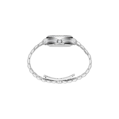 Chopard Happy Sport watch in 18k ethical white gold, view 3