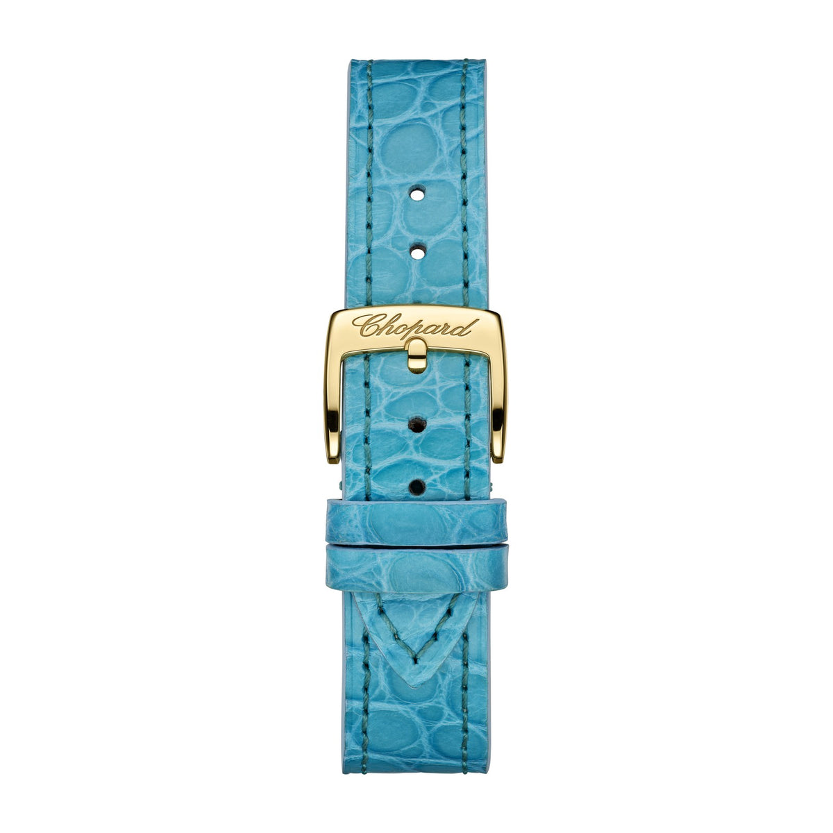Chopard Happy Sport watch in 18k ethical yellow gold, view 4