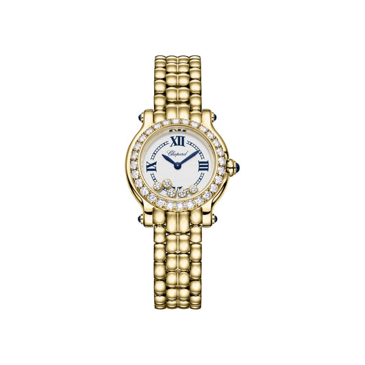 Chopard Happy Sport watch in 18k ethical yellow gold